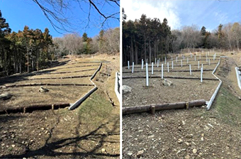 谷組花の会、日影谷地区の里山再生と景観保全